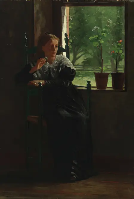 At the Window (1872)